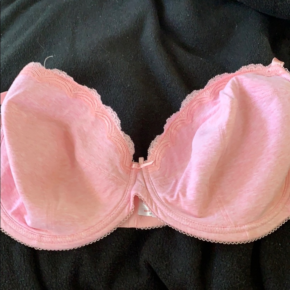 Pink bra